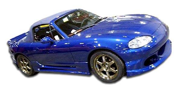 Duraflex - Mazda Miata Duraflex Bomber Side Skirts Rocker Panels - 2 Piece - 102017