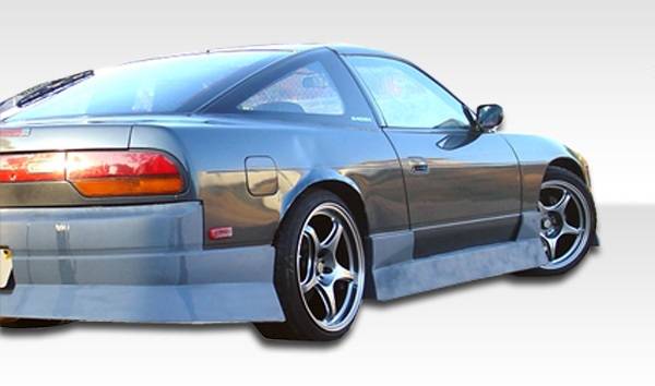 Duraflex - Nissan 240SX Duraflex Type U Side Skirts Rocker Panels - 2 Piece - 103548