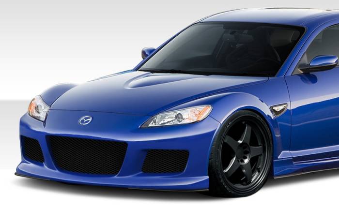 Duraflex - Mazda RX-8 Duraflex M-1 Speed Front Bumper Cover - 1 Piece - 108512
