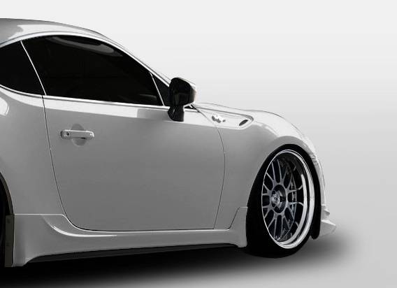 Duraflex - Subaru BRZ Duraflex TD3000 Side Skirts Rocker Panels - 2 Piece - 108515
