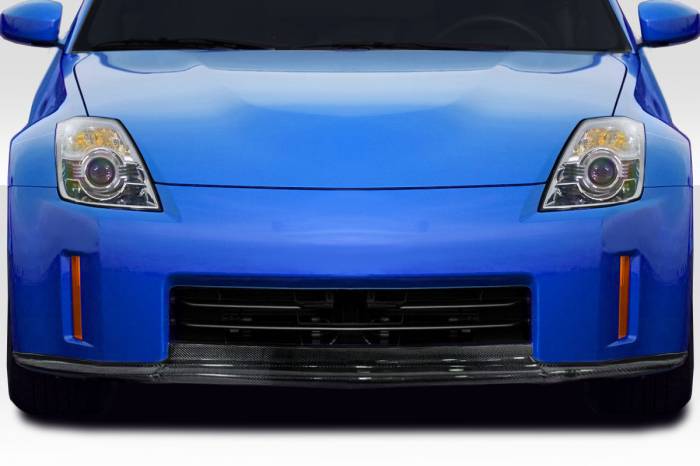 Carbon Creations - Fits Nissan 350Z MZ Carbon Fiber Front Bumper Lip Body Kit 113455