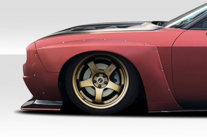 Duraflex - Dodge Challenger Circuit Duraflex Front Fender Flares!!! 113899