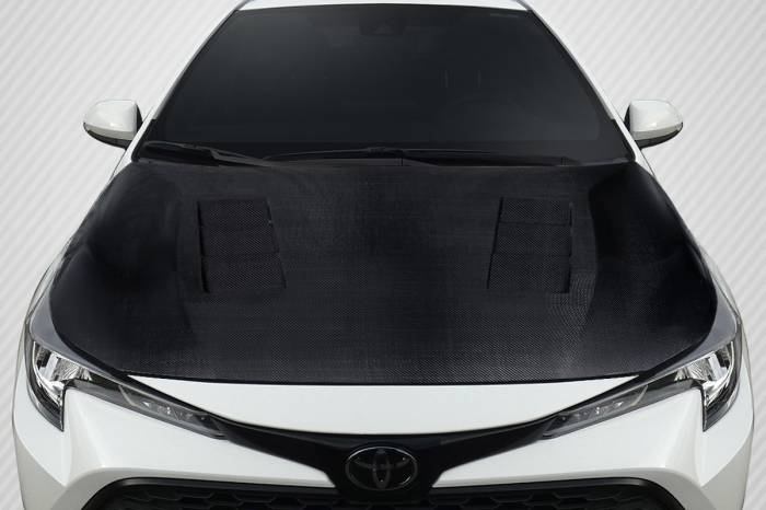 Carbon Creations - Toyota Corolla Velocity Carbon Fiber Creations Body Kit- Hood 117484
