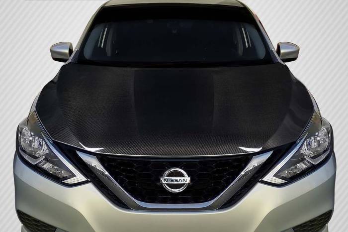 Carbon Creations - Nissan Sentra OEM Look Carbon Fiber Creations Body Kit- Hood 118156
