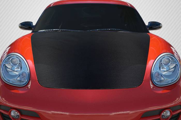 Carbon Creations - Porsche Cayman OEM Look Carbon Fiber Creations Body Kit- Hood 119043