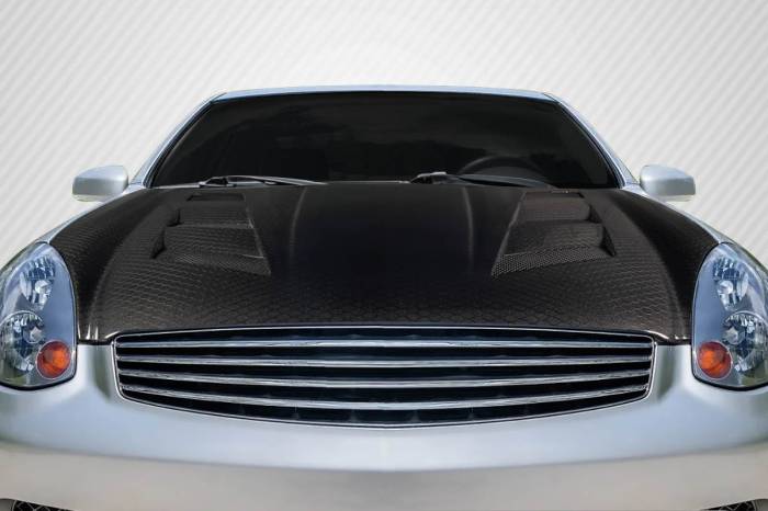 Carbon Creations - Infiniti G Coupe AM-S Carbon Fiber Creations Body Kit- Hood 119208