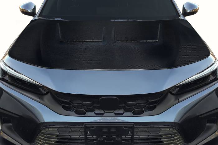 Carbon Creations - Honda Civic Kumei Carbon Fiber Creations Body Kit- Hood!!! 120057