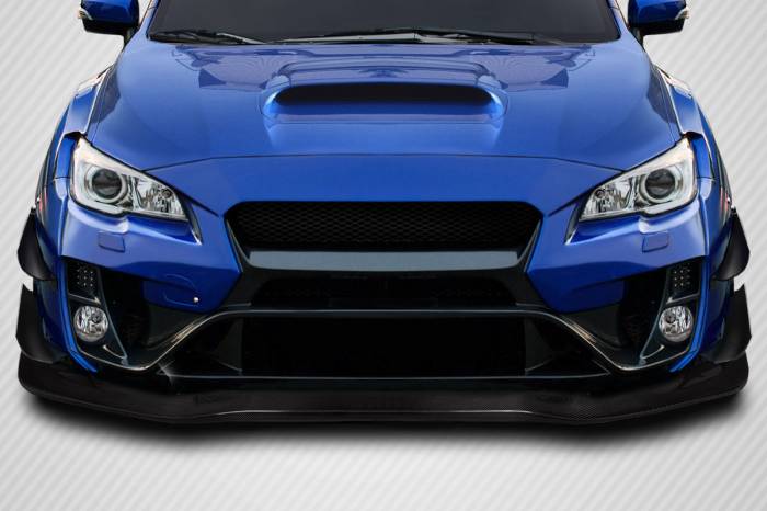 Carbon Creations - Subaru WRX VRS Carbon Fiber Wide Front Bumper Lip Body Kit 116959