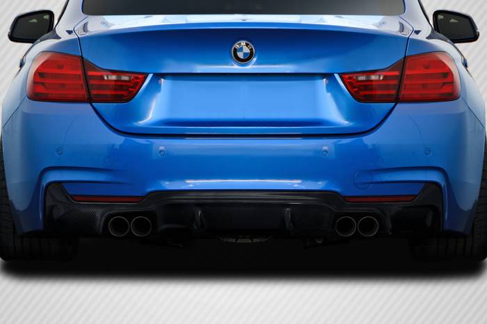 Carbon Creations - BMW 4 Series 3DS Carbon Fiber Rear Bumper Lip Diffuser Body Kit 116992