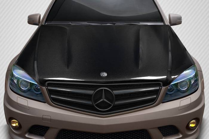 Carbon Creations - Mercedes C Class C63 V2 Carbon Fiber Creations Body Kit- Hood 117636