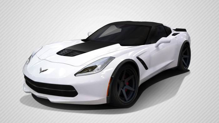 Carbon Creations - Chevrolet Corvette ZR-C DriTech Carbon Fiber Fender Flares 113168