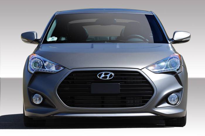 Duraflex - Hyundai Veloster Turbo Look Duraflex Front Body Kit Bumper 108845