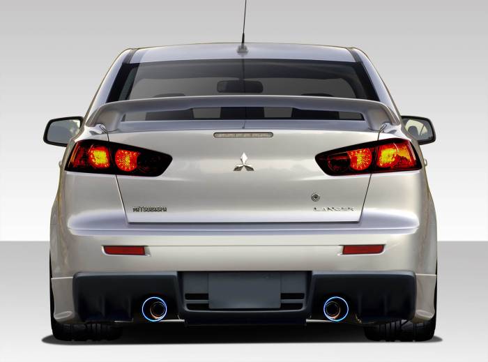 Duraflex - Mitsubishi Lancer Duraflex Evo X V3 Rear Bumper Cover - 1 Piece - 109415