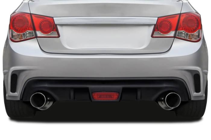 Duraflex - Chevrolet Cruze Duraflex GT Racing Rear Bumper Cover - 1 Piece - 109504