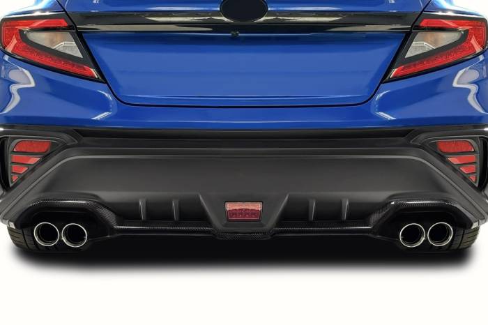 Carbon Creations - Subaru WRX STI Look Carbon Fiber Rear Lip Diffuser Body Kit 118798