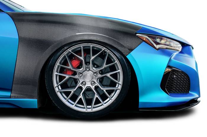 Carbon Creations - Acura TLX OEM Look Carbon Fiber Creations Body Kit- Front Fenders 118728