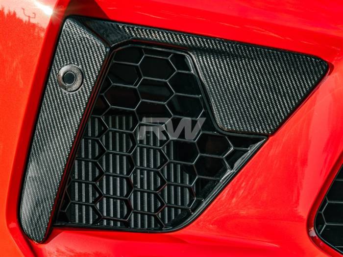 RW Carbon - BMW F95 X5M Carbon Fiber Front Air Duct Trims bmwf9506