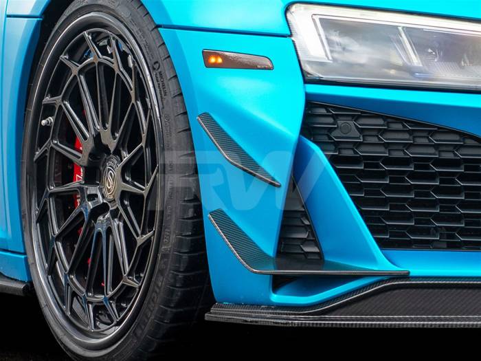 RW Carbon - Audi R8 4S Facelift Carbon Fiber Front Canards 2019+ audir807