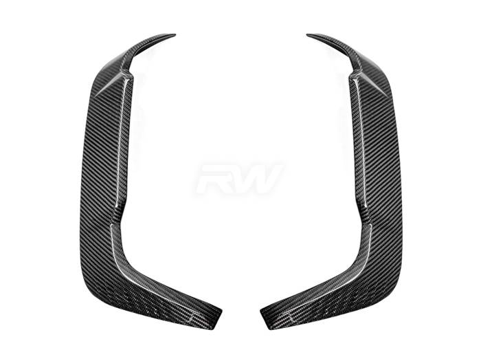 RW Carbon - BMW F96 X6M Carbon Fiber Rear Canards bmwf96013
