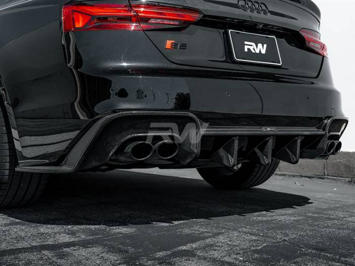 RW Carbon - Audi A5 S-Line S5 Coupe/Sportback CF Diffuser audia502