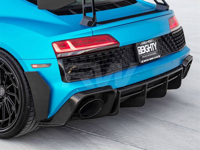 RW Carbon - Audi R8 4S Facelift Carbon Fiber Rear Diffuser 2019+ audir811