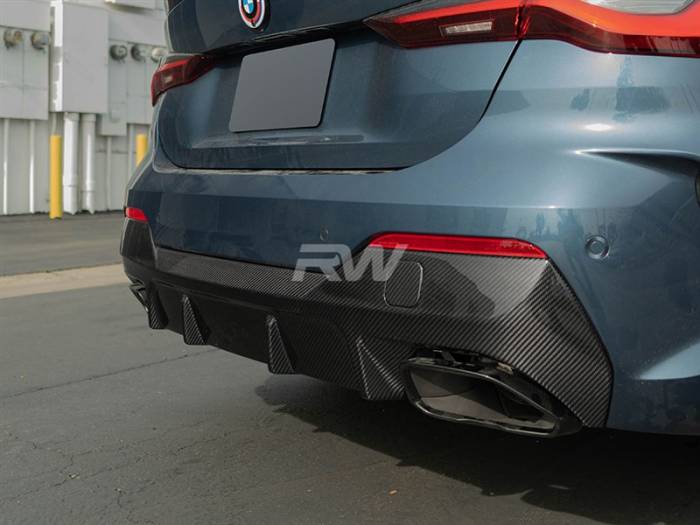 RW Carbon - BMW G22/G23 4-Series Carbon Fiber Diffuser bmwg22011