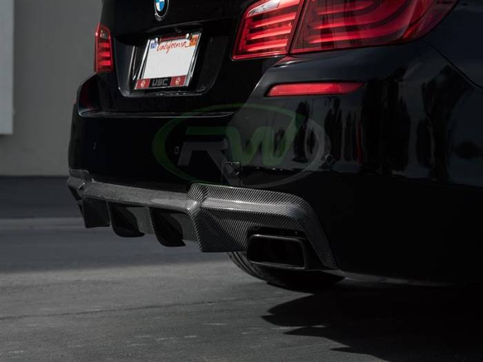 RW Carbon - BMW F10 M Sport DTM Carbon Fiber Rear Diffuser bmwf10015