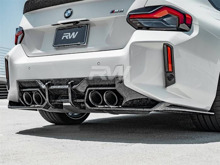 RW Carbon - BMW G87 M2 Forged Carbon DTM Diffuser bmwg87041
