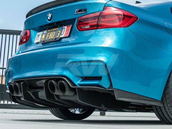 RW Carbon - BMW F8X M3/M4 GTX Carbon Fiber Diffuser bmwf8x028