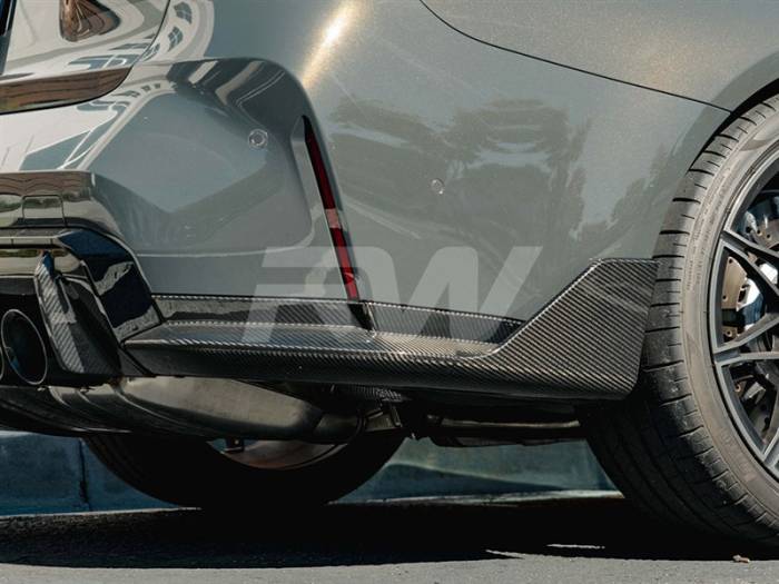 RW Carbon - BMW G80 M3 CF Performance Style Diffuser Sides bmwg80012