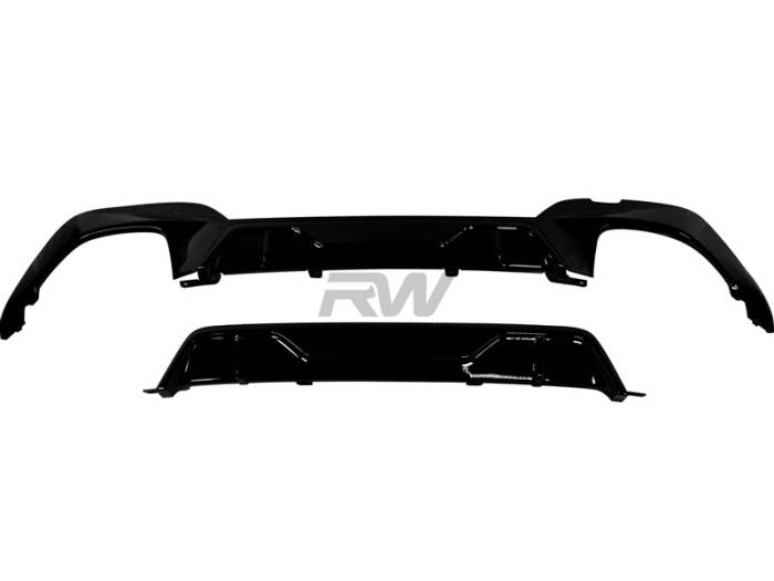 RW Carbon - BMW G20 M340i Pre-LCI Gloss Black Diffuser bmwg20049