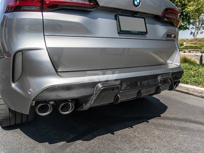 RW Carbon - BMW F95 X5M/F96 X6M RWS Carbon Fiber Diffuser bmwf95010