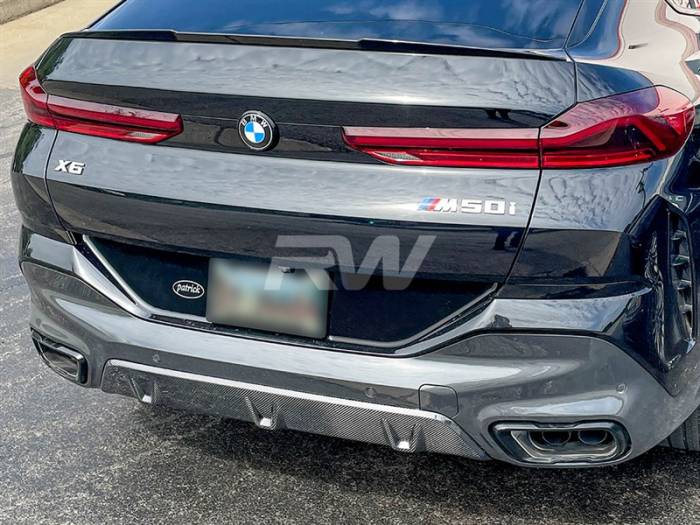 RW Carbon - BMW G06 X6 Carbon Fiber Diffuser bmwg06002