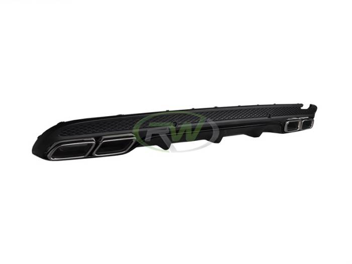 RW Carbon - Mercedes C63 Style Diffuser Conversion Kit for C Class mercw20532