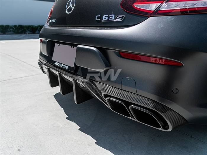RW Carbon - Mercedes W205 C63/C63S Coupe 19+ DTM CF Diffuser mercw20540