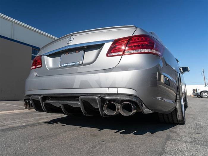 RW Carbon - Mercedes W212 E63 Renn Style Carbon Fiber Diffuser mercw21214
