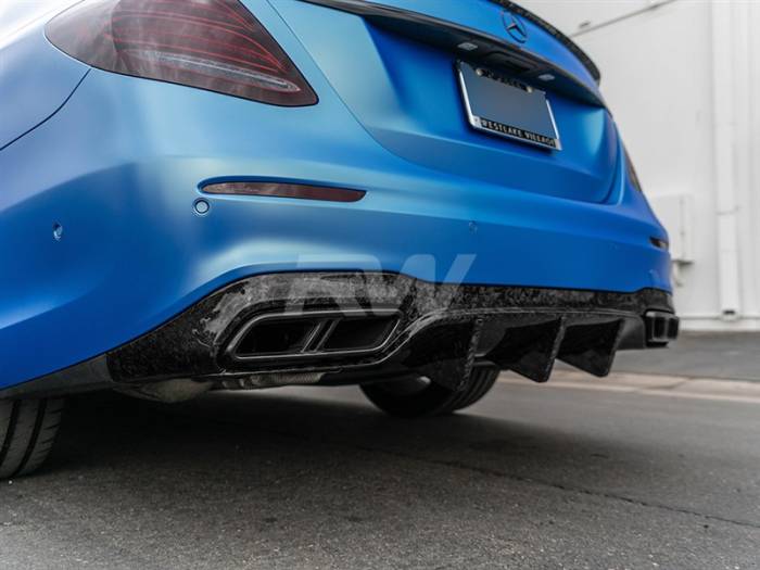 RW Carbon - Mercedes W213 E63S Forged Carbon Rear Diffuser mercw21311