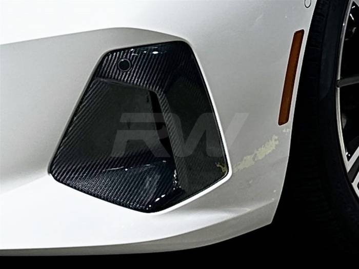 RW Carbon - BMW G60 5 Series Carbon Fiber Front Duct Trims bmwg6009