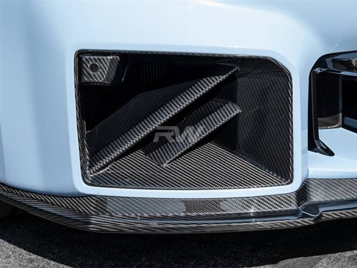 RW Carbon - BMW G87 Dual Slat Carbon Fiber Duct Trims bmwg87013