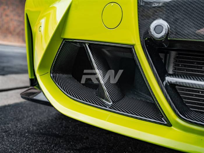 RW Carbon - BMW G8X M3/M4 Carbon Fiber Brake Duct Trims bmwg8007