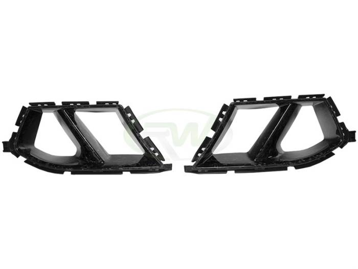 RW Carbon - BMW G8X M3/M4 Forged Carbon Brake Duct Trims bmwg8x09