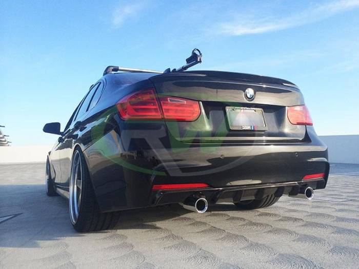 RW Carbon - BMW F30/F31 CF Diffuser - Quad Exhaust Outlet bmwf30008-3