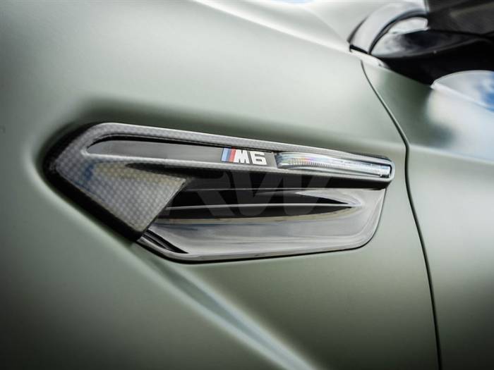 RW Carbon - BMW F06 F12 F13 M6 Carbon Fiber Fender Trim bmwf12007