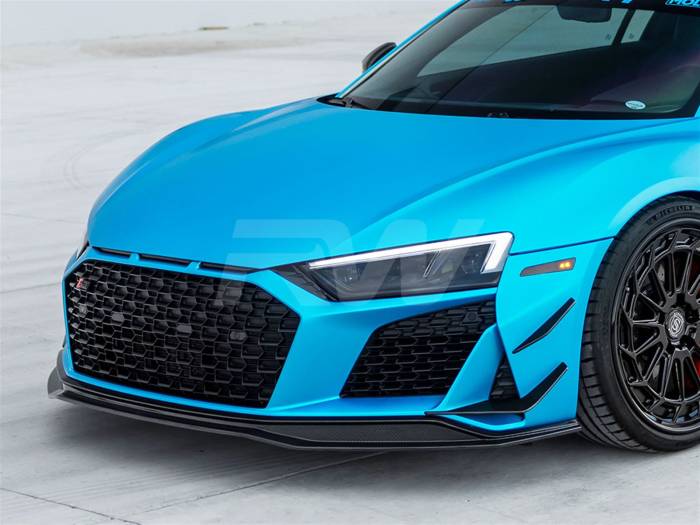 RW Carbon - Audi R8 4S Facelift Carbon Fiber Front Lip Spoiler 2019+ audir809