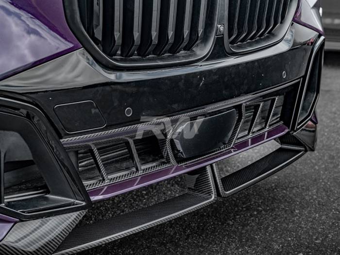 RW Carbon - BMW G05 X5 LCI OEM Style CF Center Bumper Trim bmwg05016