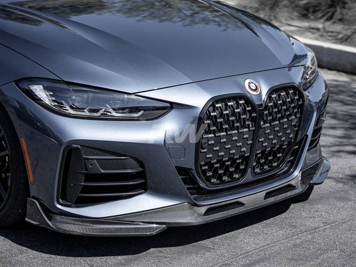 RW Carbon - BMW G22 G23 4-Series DTM Carbon Fiber Front Lip bmwg22014