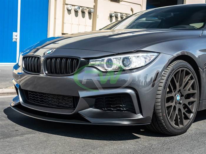 RW Carbon - BMW F32 F33 F36 Performance Style Front Lip bmwf32016