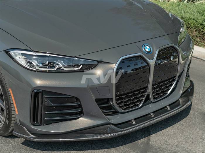 RW Carbon - BMW G26 / i4 DTM Carbon Fiber Front Lip Spoiler bmwg2606