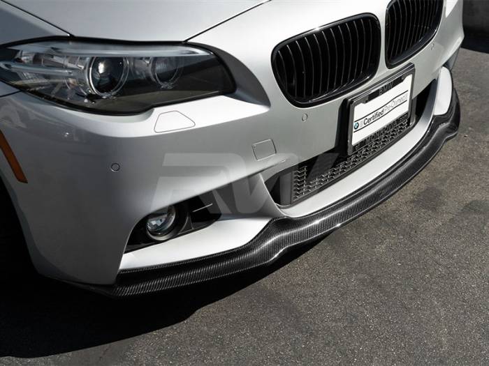 RW Carbon - BMW F10 Arkym Style Carbon Fiber Front Lip bmwf10012