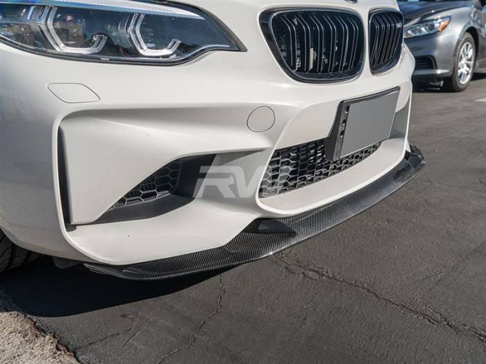 RW Carbon - BMW F87 M2 GTS Style Carbon Fiber Front Lip bmwf8705